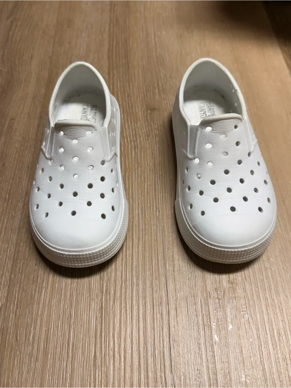 Harper Canyon Kids White Slip-On Casual Shoes